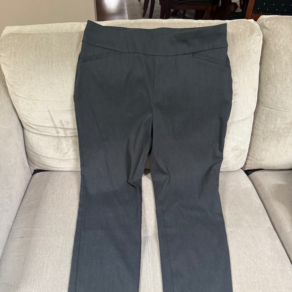 Chicos Gray charcoal pants - Picture 1 of 3